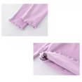 thumbnail image 4 of KVPLBQFD White Blouse Girls White Tops Long Sleeve Shirts for Teens Toddler Clothes 2 Year Old Girl Clothes Western Toddler Girl 2t Girl 4 Toddler, Purple 11-12 Years, 4 of 6