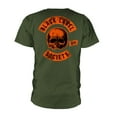 thumbnail image 2 of Black Label Society Unisex T-shirt: Hardcore Iron (Military Green)(back print), 2 of 3