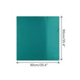 thumbnail image 6 of INSPIRE CHIC Women's Satin Neck Scarf Square Silky Solid Neckerchief Head Wrap Bandanas Teal 90x90cm/35.4x35.4 inches(LxW), 6 of 6