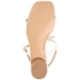 thumbnail image 6 of Journee Womens Zaidda Sling Back Flat Sandals, 6 of 10