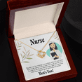 thumbnail image 6 of Simple Thank You Healthcare Medical Worker Nurse Appreciation Infinity Knot Necklace Message Card, 6 of 17