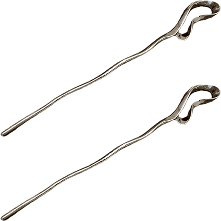 

2 pcs Irregular Hair Sticks Decor Metal Hair Stick Chinese Hair Chopsticks for Girl