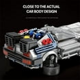 thumbnail image 3 of Bloques de construcción de automóviles de carreras de películas clásicas 1:24, modelo MOC, coches deportivos, juguetes, ladrillos para volver al futuro, regalos para festivales de vehículos para, 3 of 6