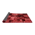 thumbnail image 2 of Ahgly Company Indoor Round Patchwork Red Transitional Area Rugs, 5' Round, 2 of 4