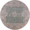 thumbnail image 1 of Ahgly Company Machine Washable Indoor Round Industrial Modern Rosy Brown Pink Area Rugs, 6' Round, 1 of 7