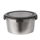 thumbnail image 1 of 1 lonchera térmica de acero inoxidable, portátil, para almacenar alimentos (plateada), 1 of 8