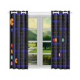 thumbnail image 2 of BSDHOME Game Window Curtain Kitchen Curtain 26x39 inches (Two Pieces), 2 of 3