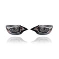 thumbnail image 1 of Headlight Assembly - Cooling Direct Fit/For 921021W100, 921011W100 12-17 Kia Rio Sedan - Without LED Position, Pair, Left Driver + Right Passenger Set, NSF, 1 of 2