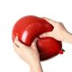 thumbnail image 5 of 10 unidades/100 unidades de globos de látex rojo rubí de 10 pulgadas, corazón de amor, globo inflable de helio, suministros de decoración del banquete de boda para el día de San Valentín, 5 of 5