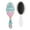 White-256, variant on Seashell and Starfish Hair Brush, Nautical Tropical Marine Life Paddle Brush with Coral and Ocean Fish Patterns for Styling and Detangling