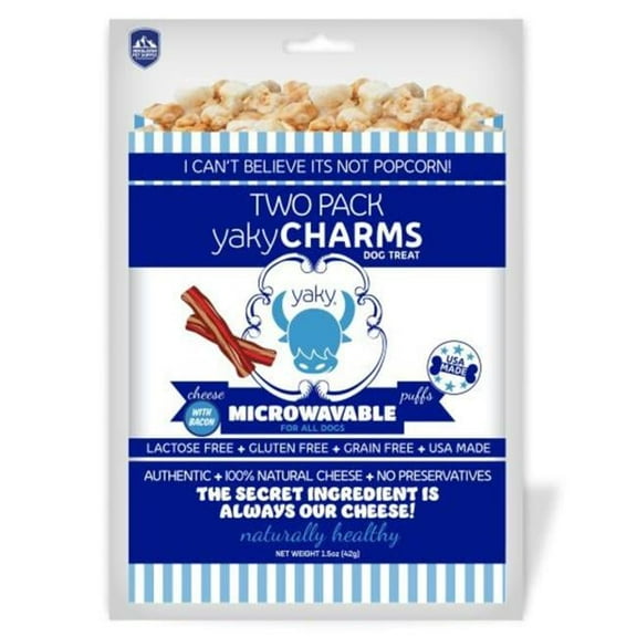 Himalayan Dog Chew 859552003362 1.5 oz Yaky Charms Bacon Dog Chew - Pack of 2