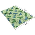 thumbnail image 4 of Green Dinosaurs Bones Pattern Blanket,Comfortable Soft Flannel Throw Blanket,All Season,Warm Lightweight Blankets for Sofa Bed Couch Living Room Chair,40"x50", 4 of 4