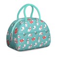 thumbnail image 1 of Polar Bear Cartoon Lunch Box for Women – Insulated Reusable Lunch Bag with Thermal Function, Large Capacity for Office, Beach & Picnics (Brown Aesthetic Design), 1 of 4