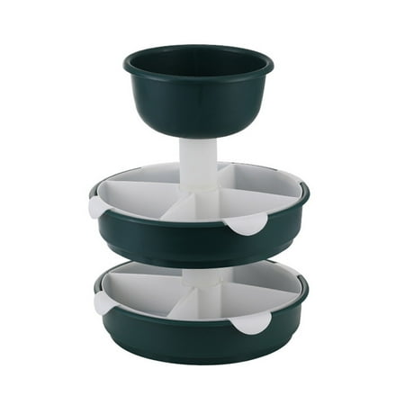 

Rotatable Double-Layer Fruit Washing Basket And Draining Hot Pot Ingredients Basin
