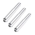 thumbnail image 3 of 3pcs Bathroom Toilet Paper Towel Spring Coil Rod Paper Winder Holer Flexible (Silver), 3 of 10