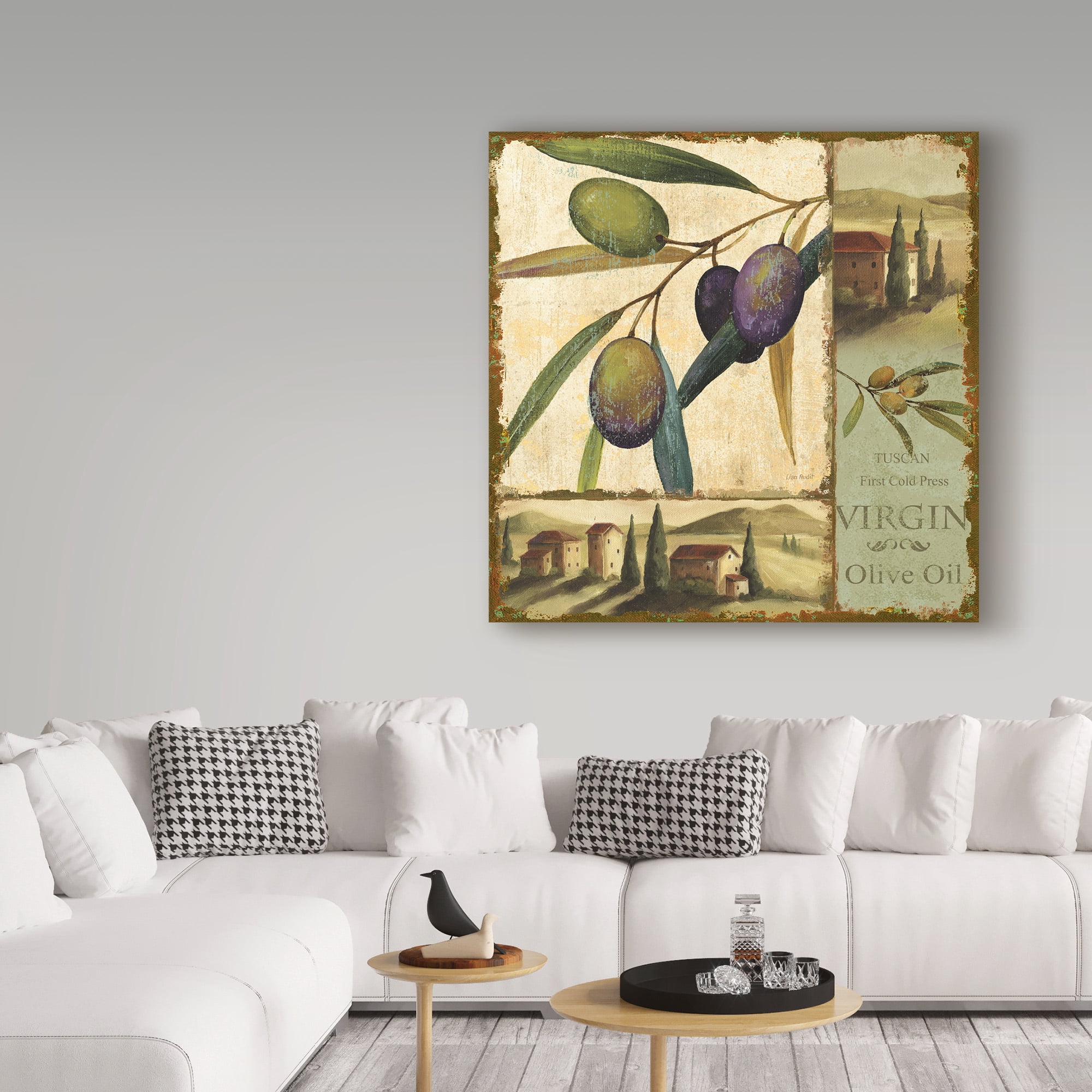 Trademark Fine Art 'Tuscan Delight II' Canvas Art by Lisa Audit