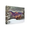 thumbnail image 2 of Trademark Fine Art 'Snowy Grand Canyon I' Canvas Art by David Drost, 2 of 4