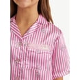 thumbnail image 3 of Justice Girls Short Sleeve Button Top and Shorts Pajama Set, 2-Piece, Sizes 5-18, 3 of 4