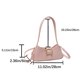 thumbnail image 5 of Bolsos de mujer Bolso Hobo elegante Bolso simple para axilas Bolso bandolera (Rosa) Likrtyny Para Estrenar, 5 of 9