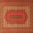 thumbnail image 1 of Ahgly Company Indoor Square Persian Orange Traditional Area Rugs, 5' Square, 1 of 1