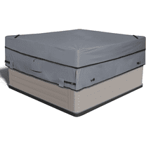 Outdoor Waterproof and Weatherproof Hot Tub Cover 85 X 85 Inch Fit 84 X 84 or 83