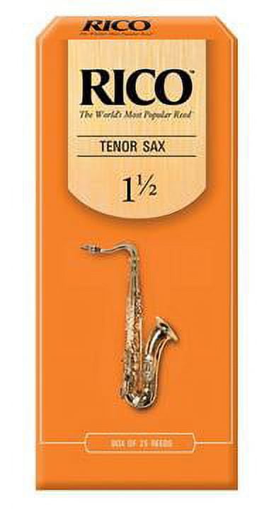 Rico Tenor Saxophone Reeds, Box of 25 Strength 2