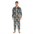 thumbnail image 6 of joogoo Funny Gorillas Palm Leaf Unisex Adults Onesies Pajamas Jumpsuits L, 6 of 7