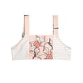thumbnail image 6 of Jessica Simpson Toddler Girls’ Bikini and Rash Guard Swim Set with UV Protection, 3-Piece, Sizes 2T-4T, 6 of 15