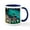 White/Navy Inside, variant on CafePress - Carnival Spirit Of Mardi Gras Mugs - 11 oz Ceramic Mug - Novelty Coffee Tea Cup