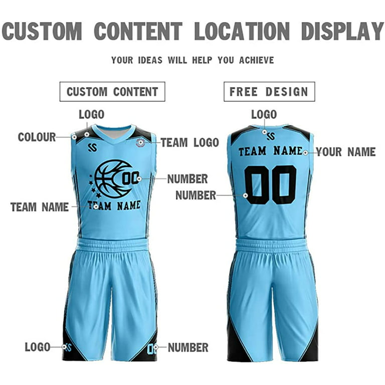 Custom Team Basketball jerseys and shorts - Make Your OWN Jersey -  Personalized Team Uniforms