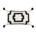 thumbnail image 2 of de almohada geométricas borlas tejidas con mechones cremallera Invisible funda de almohada sofá dormitorio sala de decoración casa de Rectángulo 1 Macarena Funda de almohada, 2 of 6