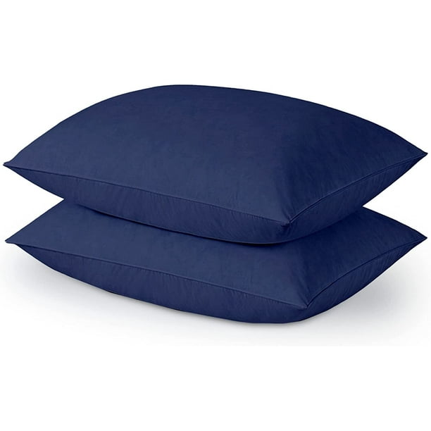 UNIKOME Bedding Bed Feather Down Pillows for Sleeping 2 pack，Luxury