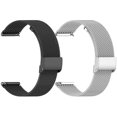 thumbnail image 1 of wonima11 2-Pack Compatible for Tozo S8 Smart Watch Bands Stainless Steel Metal Mesh Watch Bands Wristband Replacement Straps, 1 of 1