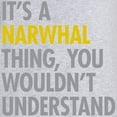 thumbnail image 3 of CafePress - Its A Narwhal Thing - Women's Nightshirt, 3 of 4