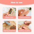 thumbnail image 5 of Mini Handheld Bag Sealer Tool, 2 in 1 Vacuum Food Sealer, Portable Sealing Machine for Snacks Vegetable Fresh Storage, 5 of 5