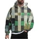 thumbnail image 2 of Sudadera con capucha para hombre, estilo casual, con cuello redondo, estampado, manga larga, 2 of 6