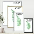 thumbnail image 4 of Designart 'Close Up Of Tropical Leaf Of Monstera III' Farmhouse Framed Canvas Wall Art Print, 4 of 5