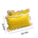 thumbnail image 3 of Fundas de almohada con volantes, estándar, cómodas, blancas, a rayas, para niños. Juego de 2 fundas de almohada., 3 of 9