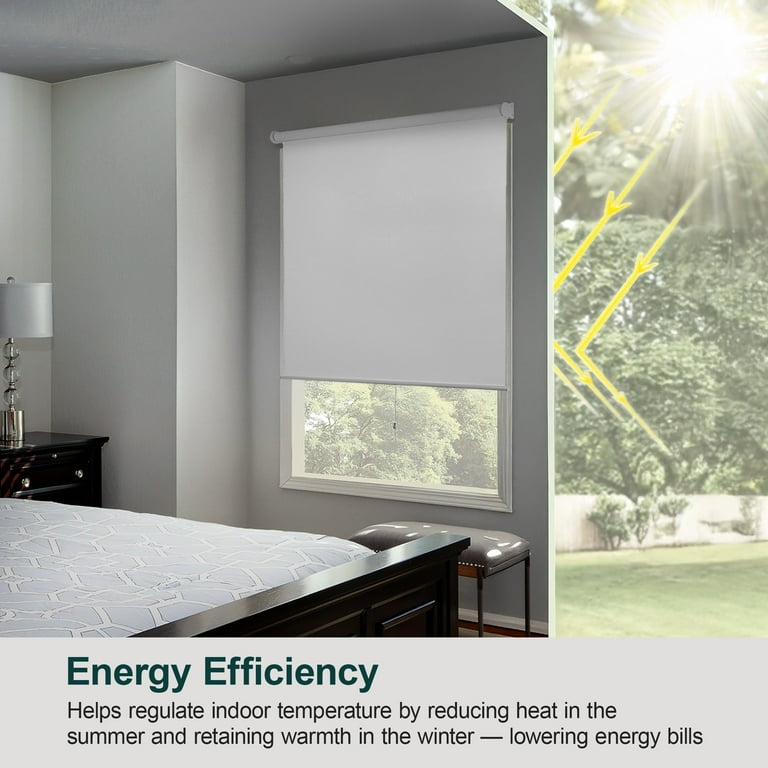 Chicology Blackout Roller Shades | Cordless Room Darkening Window