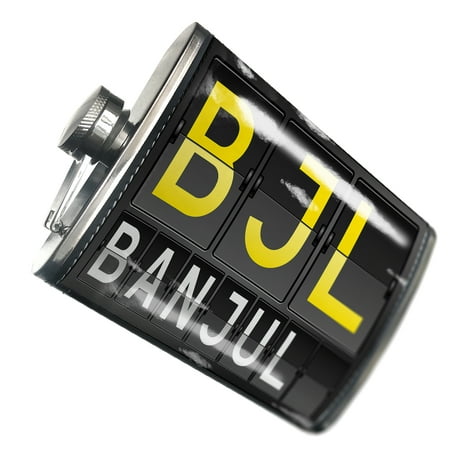 

NEONBLOND Flask BJL Airport Code for Banjul