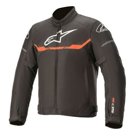 Alpinestars T-SPS Mens Waterproof Motorcycle Jacket Black/White/Red 3XL
