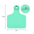 thumbnail image 2 of 100PCS Blank Ear Tags Drop-Proof Recognizable Animal Livestock Ear for Cows Sheep Pigs, 2 of 7