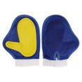 thumbnail image 3 of Ofertas Únicas 1 Pc Guante para el Cuidado de Mascotas Durable de Un Solo Lado para Baño Azul de Goma, 3 of 4