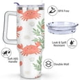 thumbnail image 3 of 40 OZ Cute Crab Marine Adorable Travel Mug Gifts for Women Men Birthday Travel Cup Gifts for Husband Son Dad Insulated Stainless Steel Cup with Handle, 3 of 7