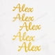thumbnail image 3 of 20 tarjetas de lugar con nombre de boda grabadas personalizadas, placa de nombre cortada con láser para decoración de mesa para fiesta de cumpleaños o boda, 3 of 5