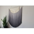 thumbnail image 6 of Handmade Macrame wall hanging in Ombre Gray, 6 of 8