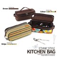 thumbnail image 3 of Bolsa de almacenamiento portátil impermeable para acampar, vajilla para barbacoa, bolsa de transporte para cosméticos para actividades al aire libre, 3 of 4