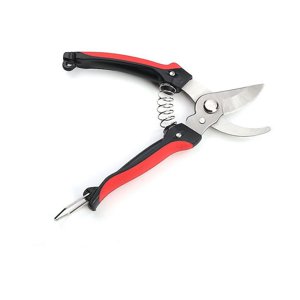 High Quality Carbon Steel Alloy Professional Pruning Shears Sharp Blade Bypass Shears 19cm