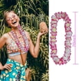 thumbnail image 3 of Paquete de 24 leis hawaianos rosas Forellfit de 106 cm para fiestas, 3 of 5
