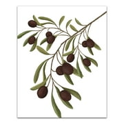 Creative Products Olive Branch Neutral 4 16 x 20 Canvas Wall Art